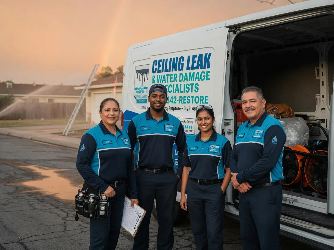 Ceiling Leak Cleanup company in Mission Hill, SD